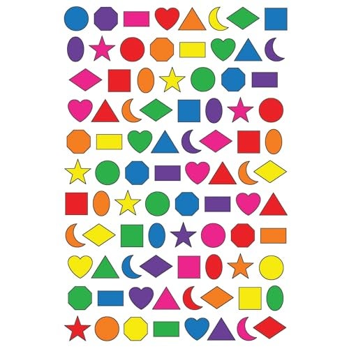 Trend Enterprises Trend Basic Shapes superShapes Stickers, Classroom Incentives, 800 Count - Image 2