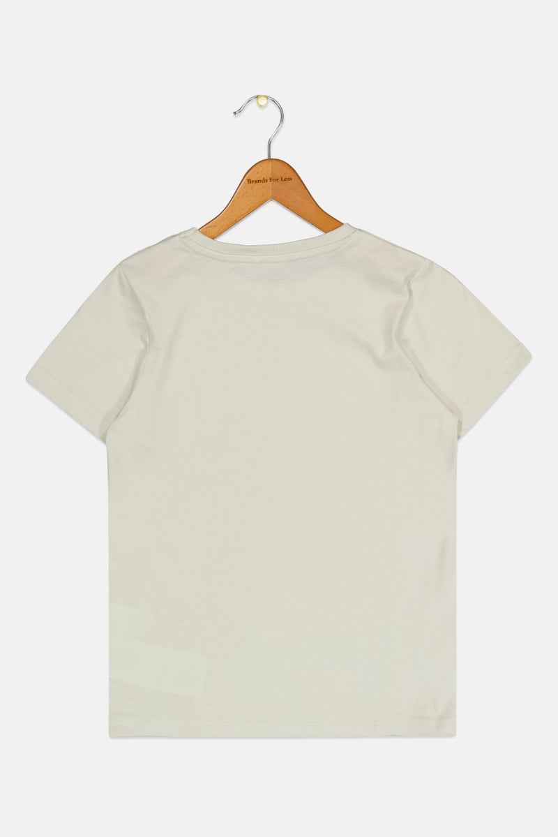 guppy Kids Boy Graphic Print Short Sleeve T-Shirt, Light Sage - Image 3