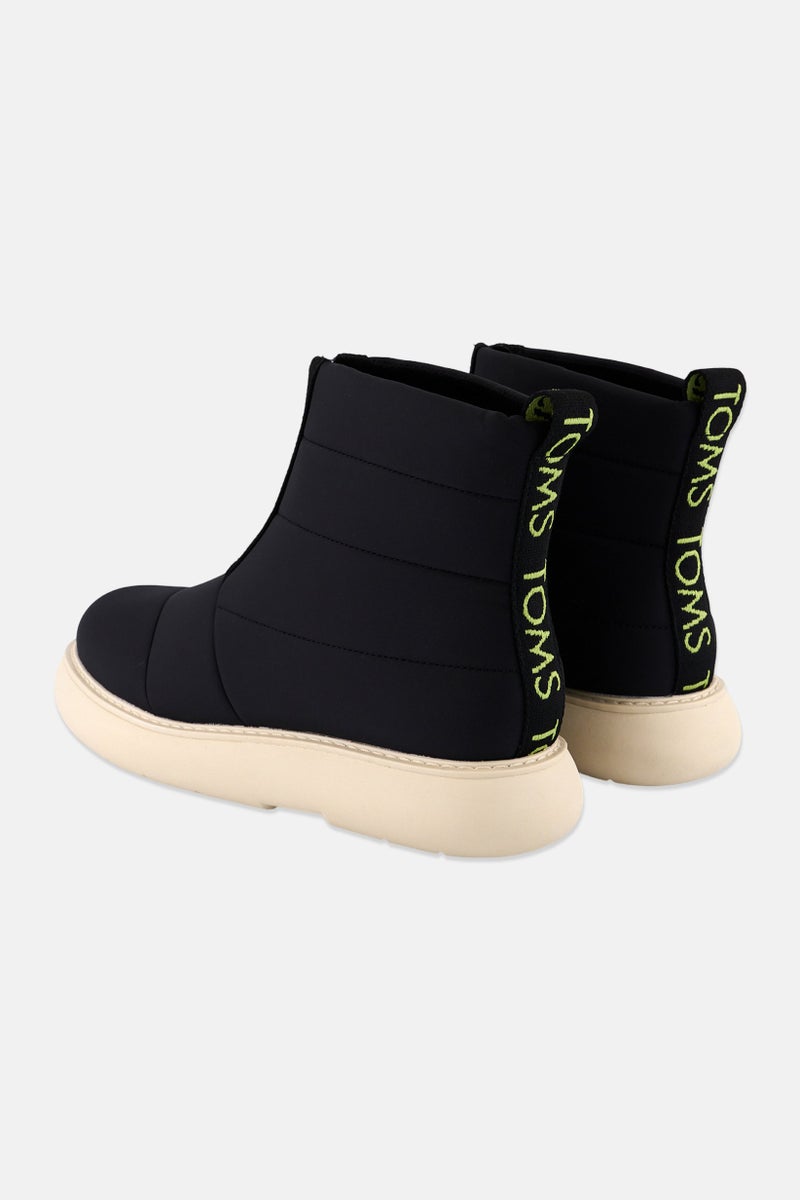 TOMS Women Alpargata Mallow Puffer Zip Up Ankle Boots, Black - Image 2