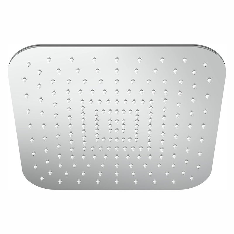 AURIGA Rain Shower | 300mm x 300mm | Square Shape | Single Flow | Easy Clean Silicon Nozzles | Stainless Steel 304 | Corrosion Resistant | Easy Installation | 100% openable | DZ300 - Image 1