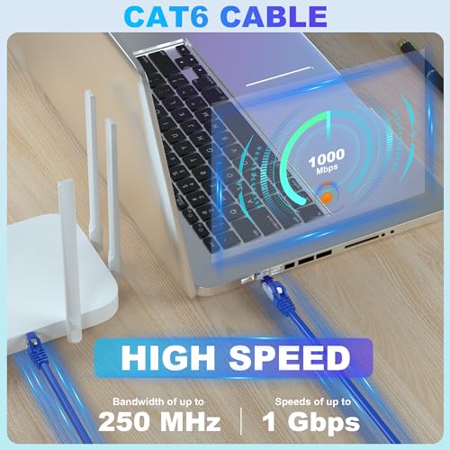 Soibke Cat 6 Shielded Ethernet Cable 328ft / 100M ( 20 RJ45 ), 23AWG Outdoor Ethernet Cable Cat 6 Bulk, FTP, Waterproof, Direct Burial, In-Ground, UV Resistant, Network, LAN, Internet, Cat6 Cable - 328 Feet - Image 5