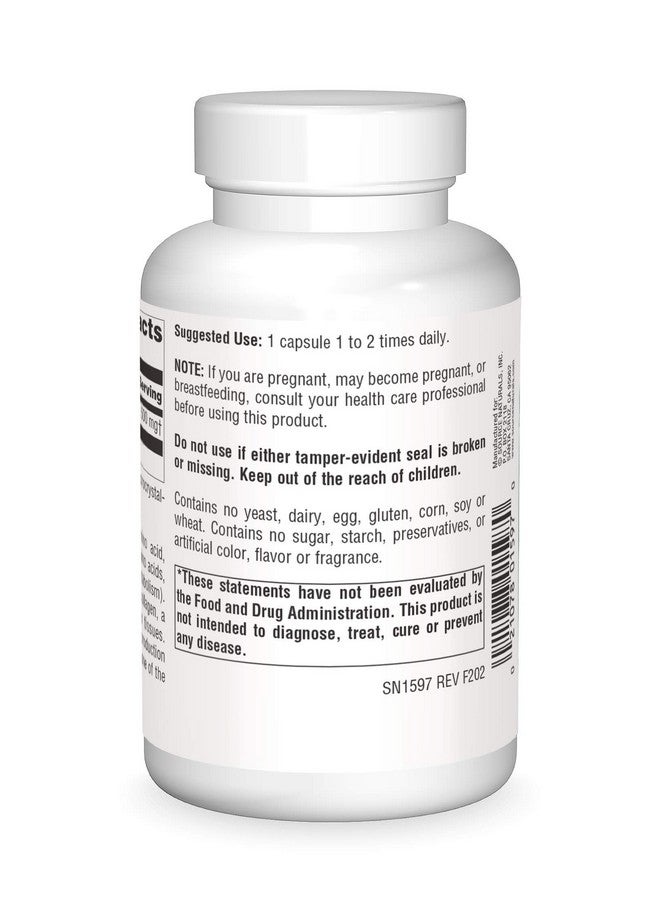 Source Naturals مكمل الأحماض الأمينية ليزين حر يدعم تكوين الطاقة والكولاجين 100 كبسولة - Image 3