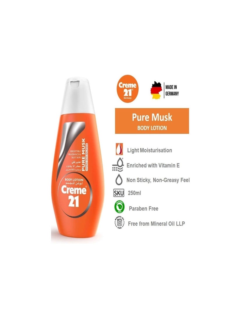 كريم21 لوشن للجسم بقوام كريمي بخلاصة العنبر 250ملليلتر - Image 3