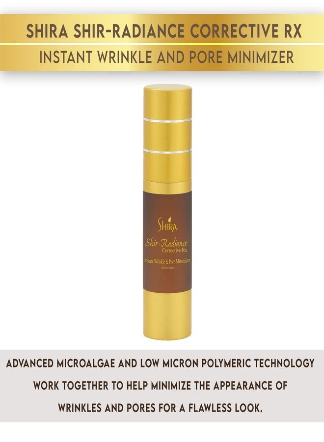 Shira Shir Radiance Corrective RX Instant Uniquely Formulated Instant Wrinkle and Pore Minimizer Flawless Complexion Reduce Pores Fine Lines and Wrinkles 30 ml - Image 2