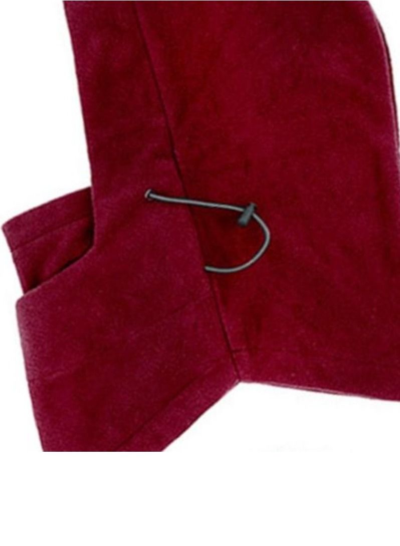 Winter Full Face Mask Cap Neck Cover Ski Hat, Outdoor Unisex Winter Fleece Hats Bicycle Ski Warm Wind Proof Face Mask Hood for Mens Women - Image 2