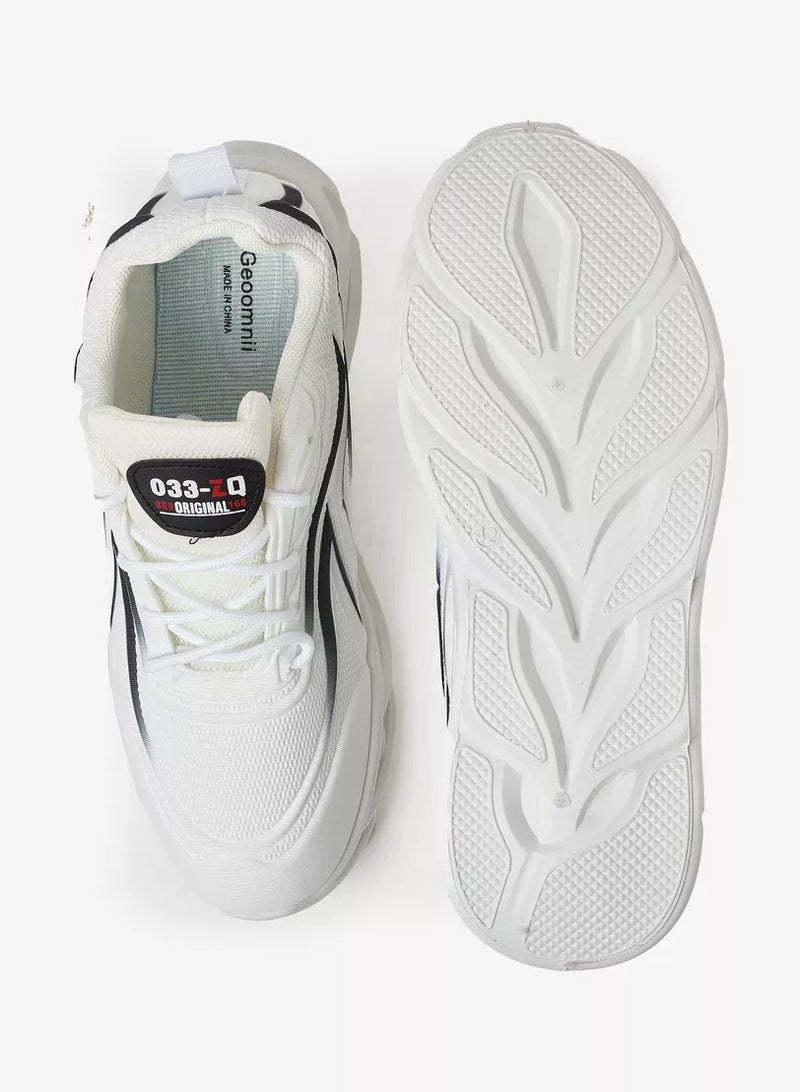 جيومني Casual Lace Up High Top Sneakers  - Image 4