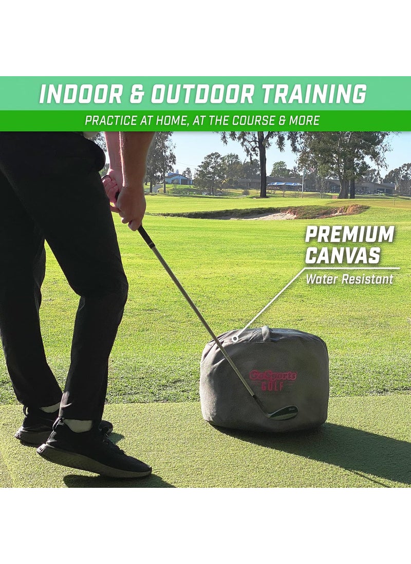 GoSports GoSports Golf Swing Bag Impact Position Trainer  Master Proper Club and Hand Position at Impact Great for All Skill Levels Blue  - Image 5