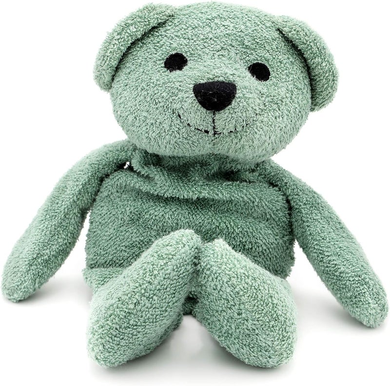 Thermal-Aid Thermal-Aid Zoo Animals - Hunter The Green Bear - Heatable Therapeutic Stuffed Animals for Kids - Hot & Cold Therapy - Ice Pack & Heating Pack 