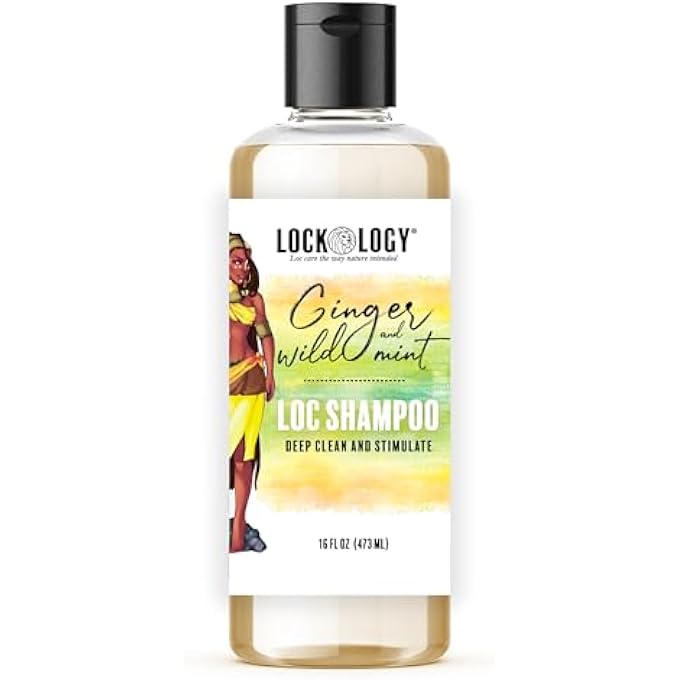 Lockology DREADLOCKS SHAMPOO FOR LOCS, GINGER MINT ORGANIC LOC SHAMPOO FOR DREADS AND LOC PRODUCTS - Image 2