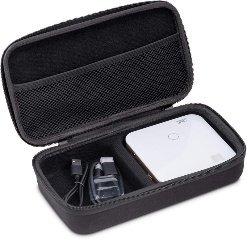 Kodak KODAK EVA Mini Projector Case SoftMolded HardShell Carry Bag Luma 350 Only Portable Projector Shockproof Dustproof  WaterResistant Travel Protection Black Black Luma 350 Case Modern  - Image 4