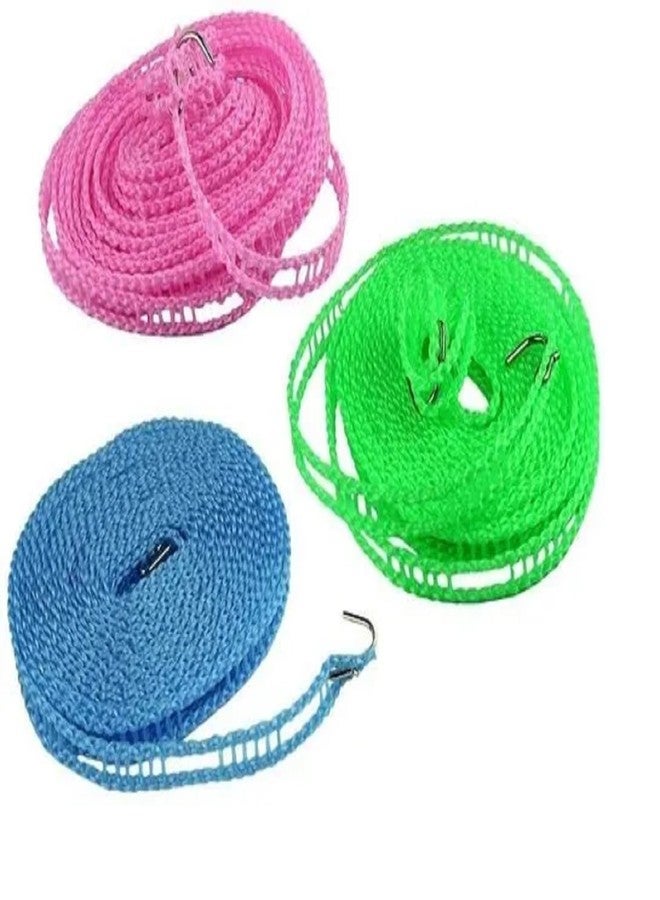 Winberg Clothline Rope Antiskid Pack of 3 Best for Hanger Cloth Both Outdoor and Indoor Naylon Rope 5 Mtr Each CLTHHNG - Image 4