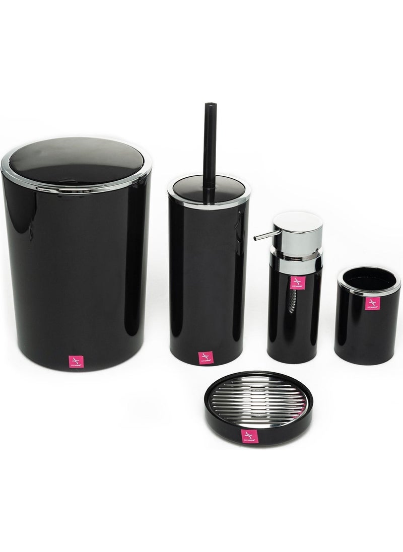Primanova - Lenox Bathroom Set Black - Image 1
