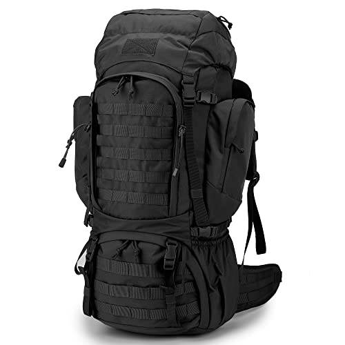Mardingtop 60L Military Internal Frame Backpack for Hiking,Camping,Hunting,Rucksack Backpack with Rain Cover - Image 1