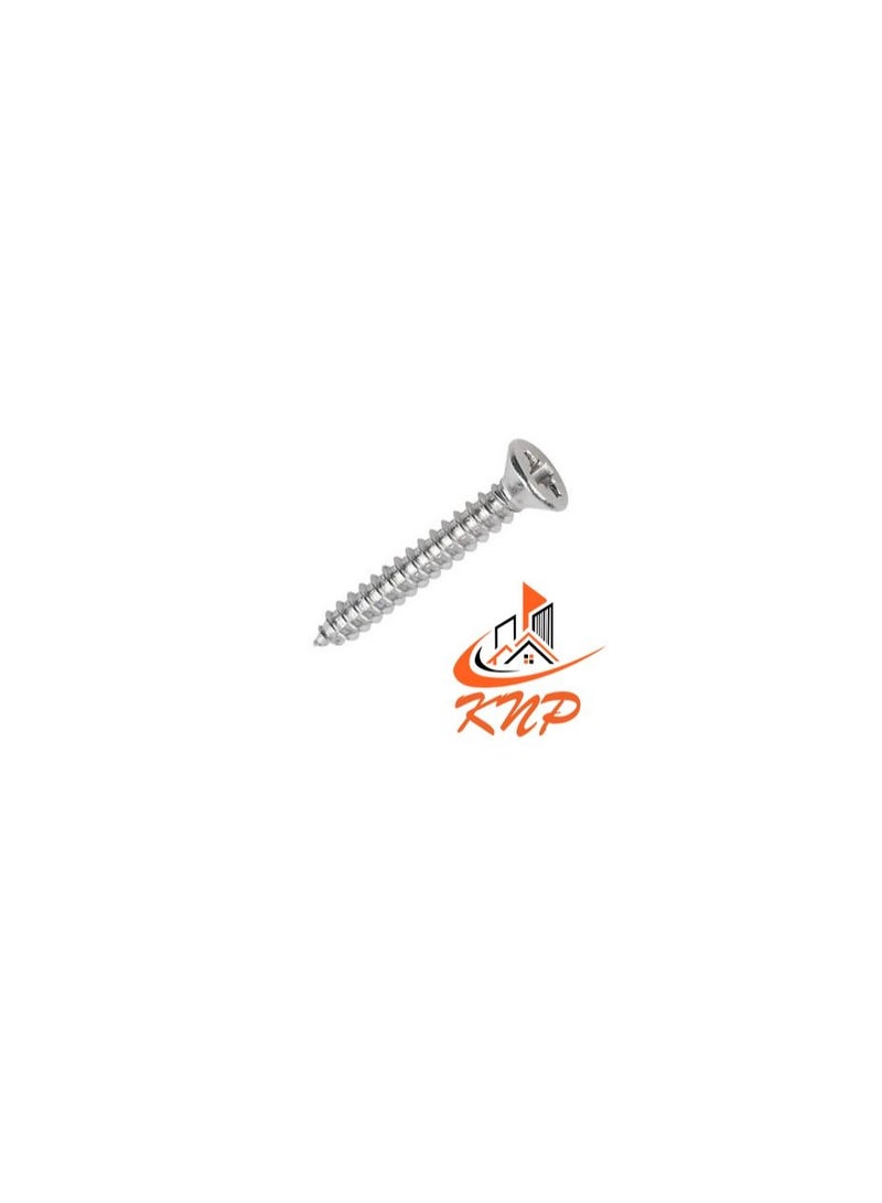 KNP KNP Countersunk Self-Tap Screws - Pack of 200 (1" x 8g) - Image 2
