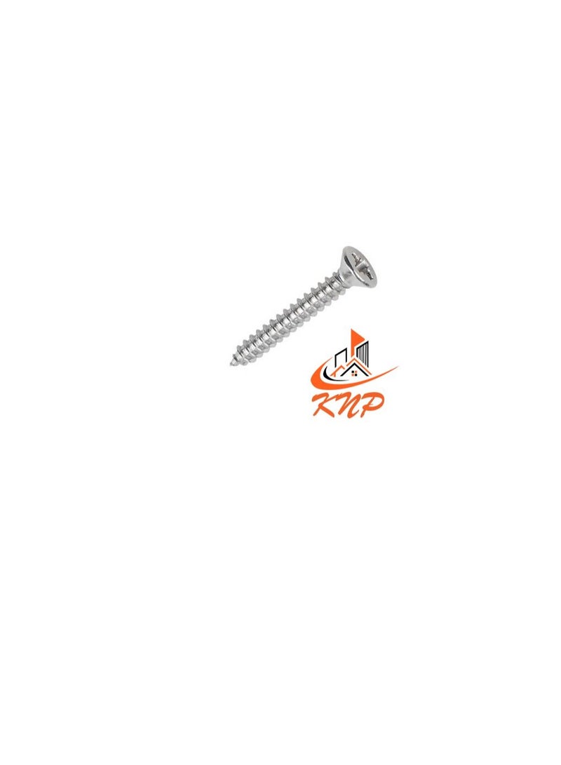 KNP KNP Countersunk Self-Tap Screws - Pack of 200 (1" x 8g) - Image 3