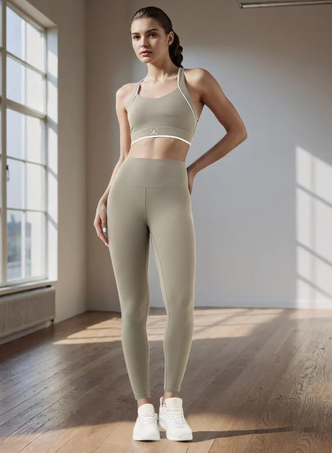 ADOT by Splash Contrast Piping Detail Leggings