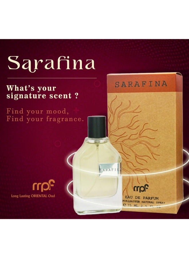 mpf Sarafina Eau De Parfum - 75ml | Unisex Long Lasting Fragrance that Reflects Elegance - Image 5