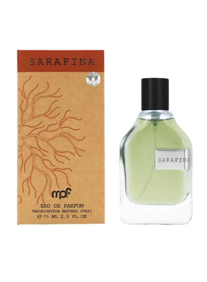 mpf Sarafina Eau De Parfum - 75ml | Unisex Long Lasting Fragrance that Reflects Elegance - Image 1