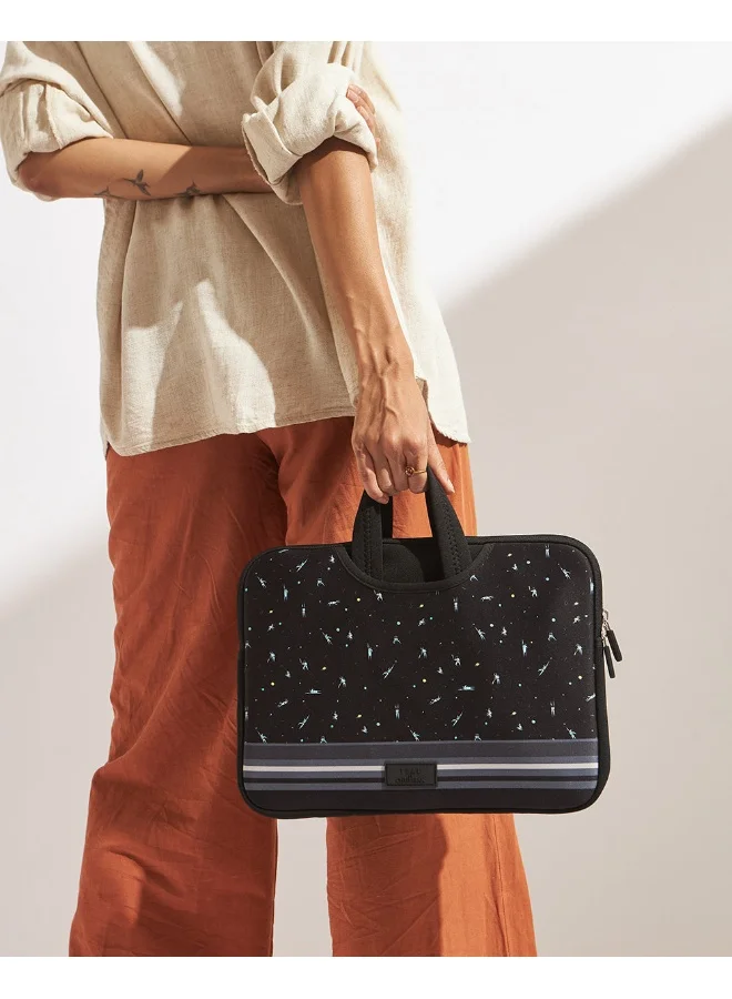 Chumbak TEAL By Chumbak Milky Way Laptop Sleeve- 13inch