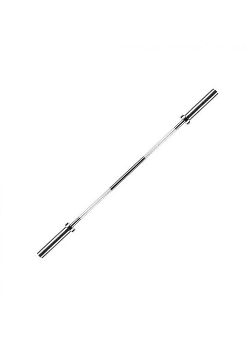 COMMANDO Olympic Barbell with Locks for Weightlifting, 2.2 Meters Long and 20 Kilograms in Weight  - Image 2