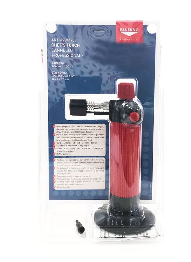 Paderno Paderno Professional Chef's torch Made in Italy  - Image 2