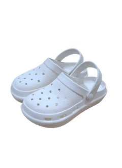 Generic Capri Comfortable Clogs For Unisex In Unique Colors White  - Image 1