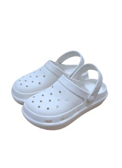 Generic Capri Comfortable Clogs For Unisex In Unique Colors White  - Image 2