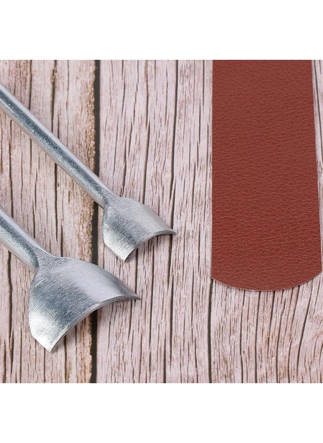 Caydo - 7 Pieces Leather Craft Tools Half-Round Punch Arc-Shaped Leather Edge Cutter Punch For Crafting Strap Belt, Wallet And Bag Diy Handwork 10-40Mm - Image 1