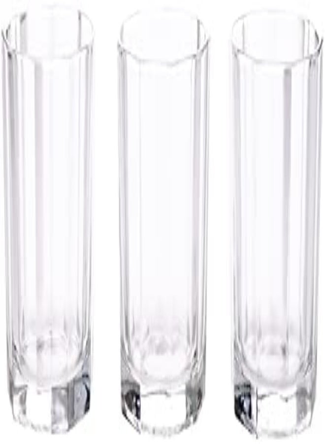 AKDC Style Aqua Tumbler 3Pcs L(8CM) XW(8CM) XH(9CM) Transparent - Image 5