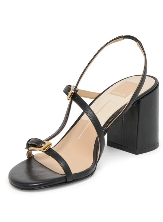 ستيف مادن Faye Women'S Black Heel Sandals