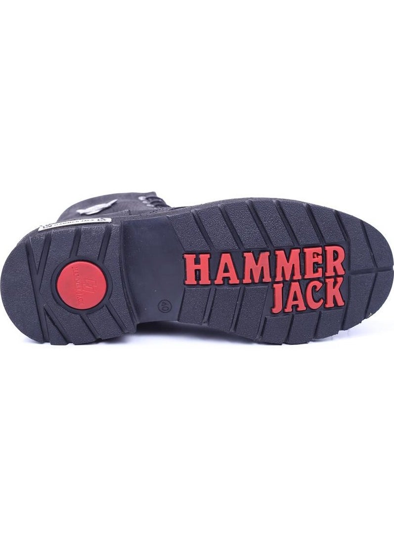 Hammer Jack 102-18505 Black Dock Step Men's Boots  - Image 5