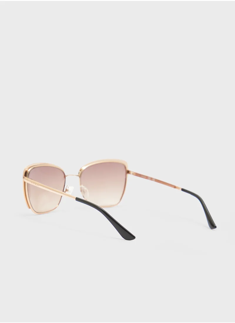 جس Gu0021828F57 Cat Eye Sunglasses