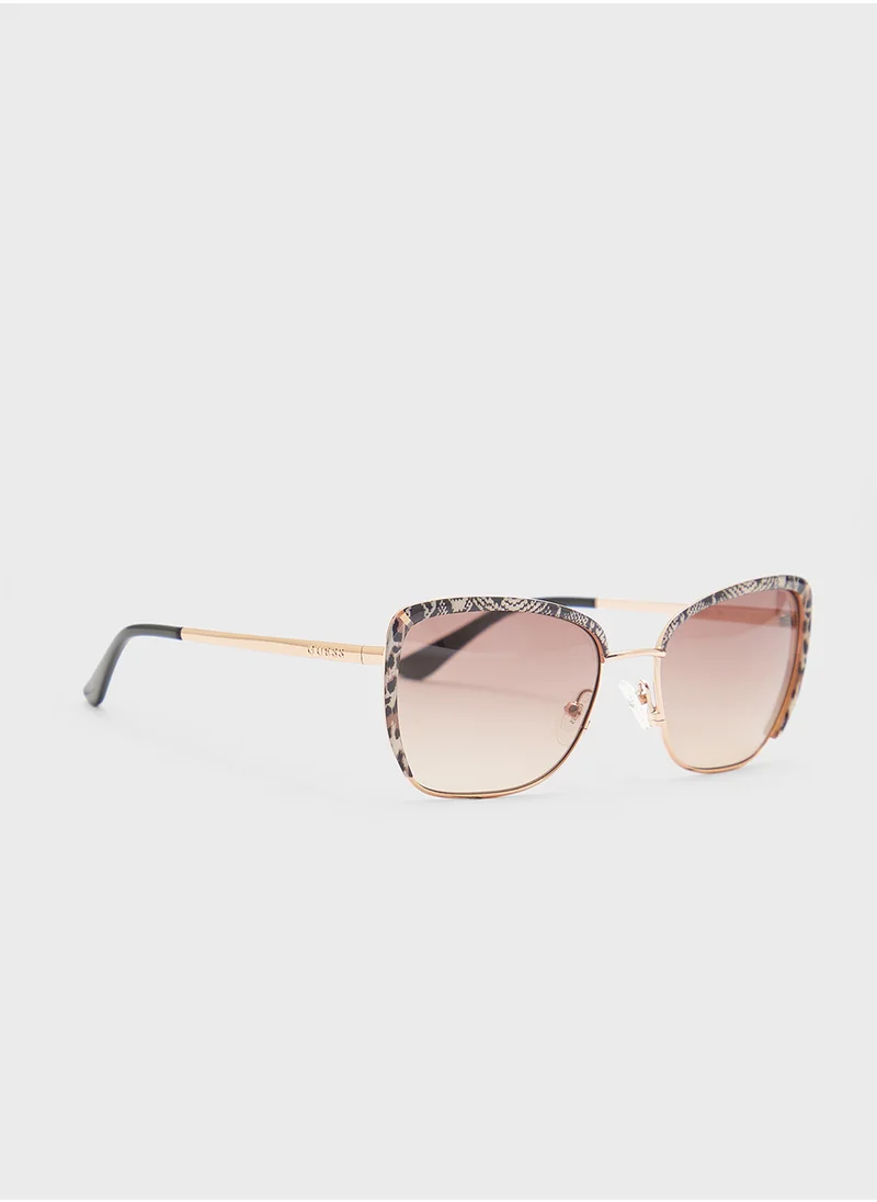 جس Gu0021828F57 Cat Eye Sunglasses