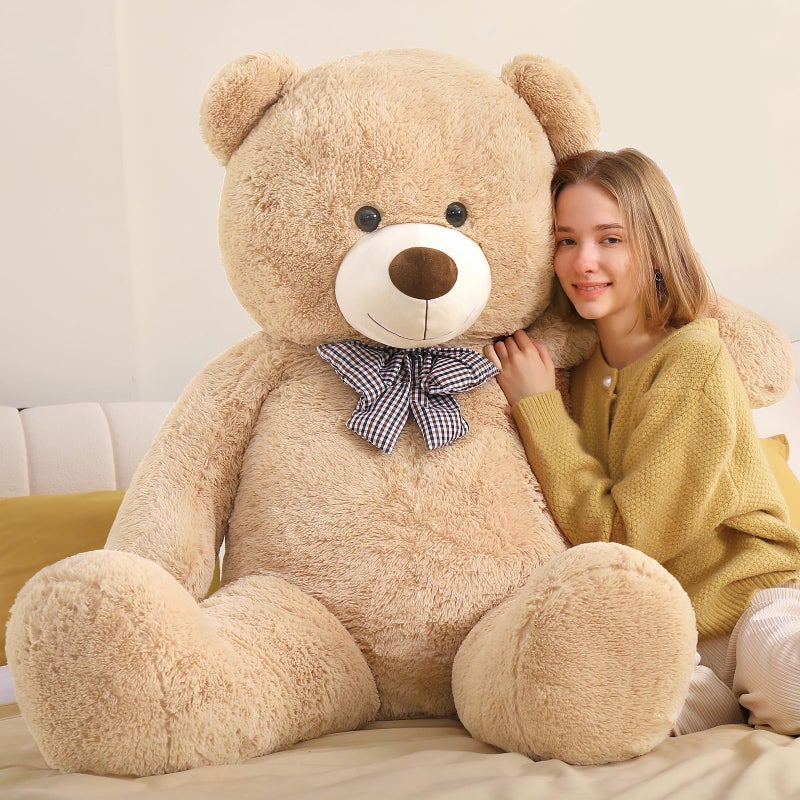 Toys Studio دب تيدي عملاق بطول 5 أقدام للأطفال 59 بوصة دمية محشوة للحفلات والتزيين - Image 3