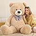 Toys Studio دب تيدي عملاق بطول 5 أقدام للأطفال 59 بوصة دمية محشوة للحفلات والتزيين - Image 2