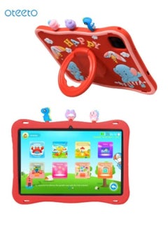 Oteeto Oteeto Tab 10 Kids 10.1 Inch Display Tablet With 6GB RAM 128 GB ROM and 8000 mAh Battery (Red)  - Image 1