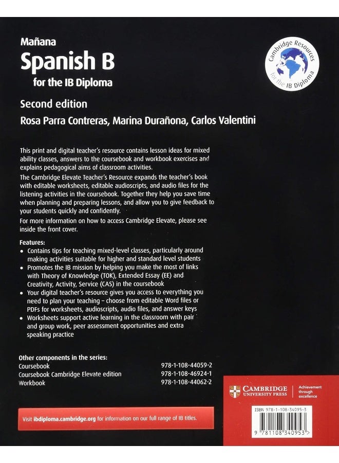 Manana Spanish B for the IB Diploma Teacher's Resource with Digital Access: Spanish B for the IB Diploma  - Image 2