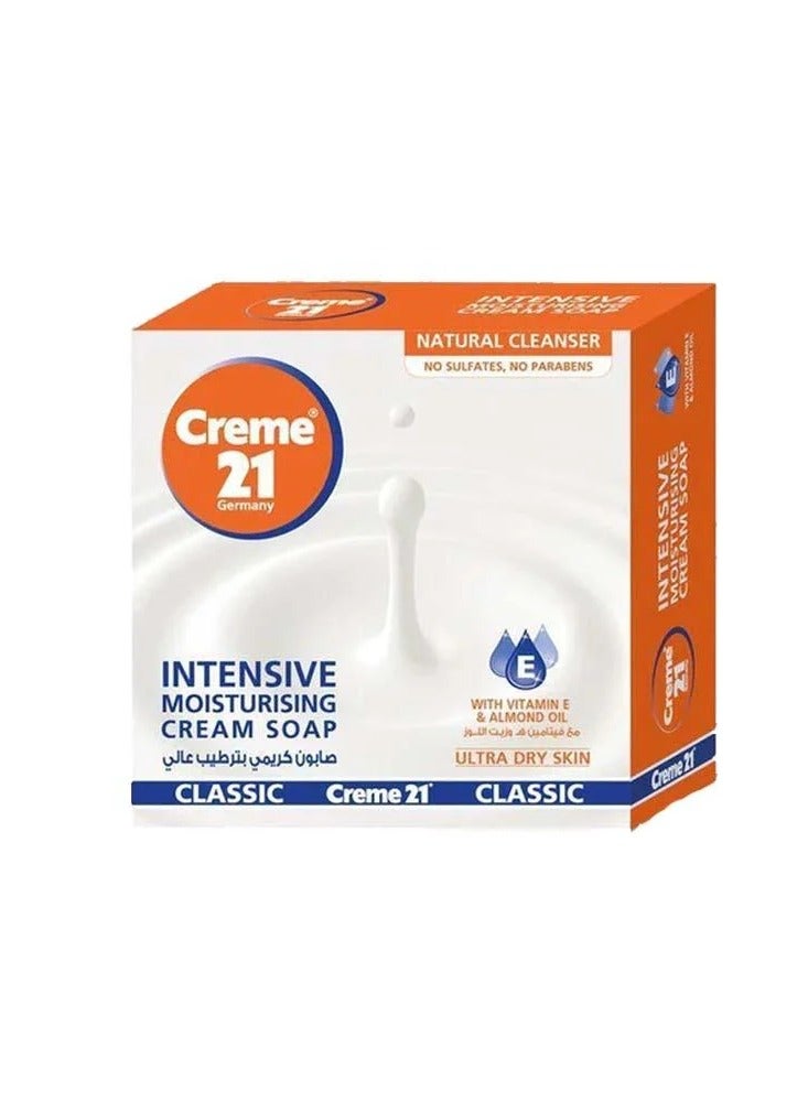 Creme 21 Intensive Moisturizing Cream Soap - 125 gm - Image 1