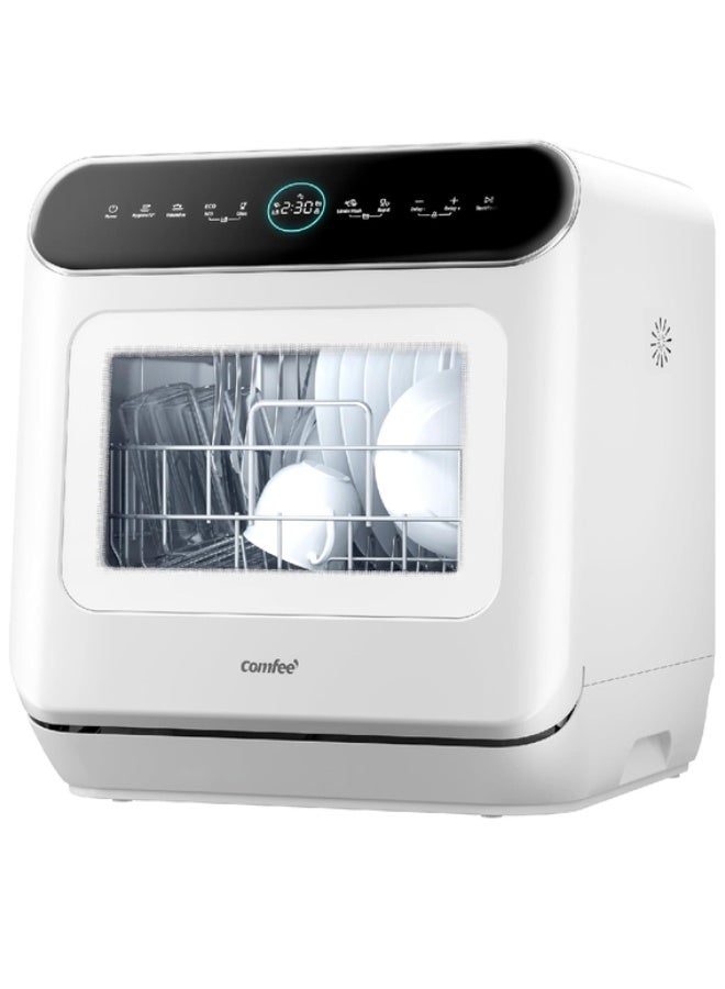 Comfee' Comfee TD305-W Mini Plus Tabletop Dishwasher For 3 Place Settings - White - Image 2