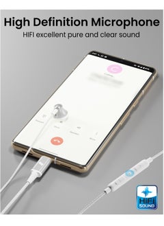 Remson Remson Wired Mono Stereo Earphone USB Type-C Connector Headphone /Earphone/Earbud Hi-Fi with In-Line Remote Compatible for Samsung Galaxy S21 Ultra 5G S20 FE Note 20/10, iPad Pro 2018 and Mac Book.  - Image 4