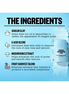 PEACE OUT PEACE OUT Pore Perfecting Stick Acne Solution & Blackhead Remover, Glycolic Acid & Salicylic Acid Cleanser, Works Like a Face Wash, Skincare Facial Cleanser & Exfoliating Facial Scrub, 15g /0.53oz  - Image 3