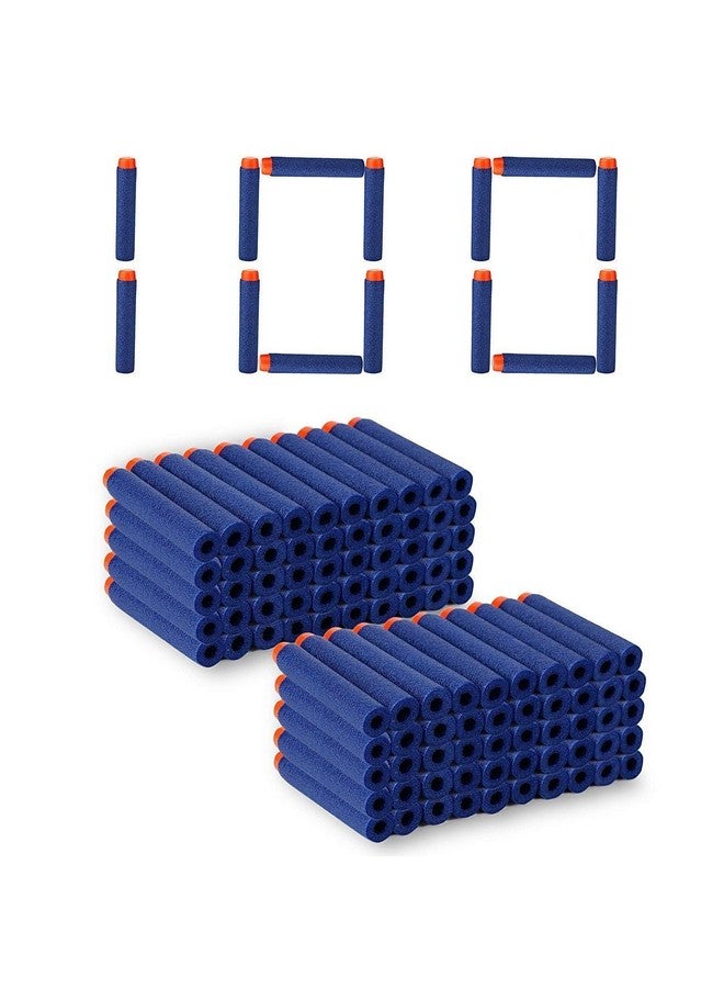 جيف رصاصات JEF Toy Bullet Foam Dart لبنادق N-Strike Elite، 100 قطعة، (أزرق) - Image 1