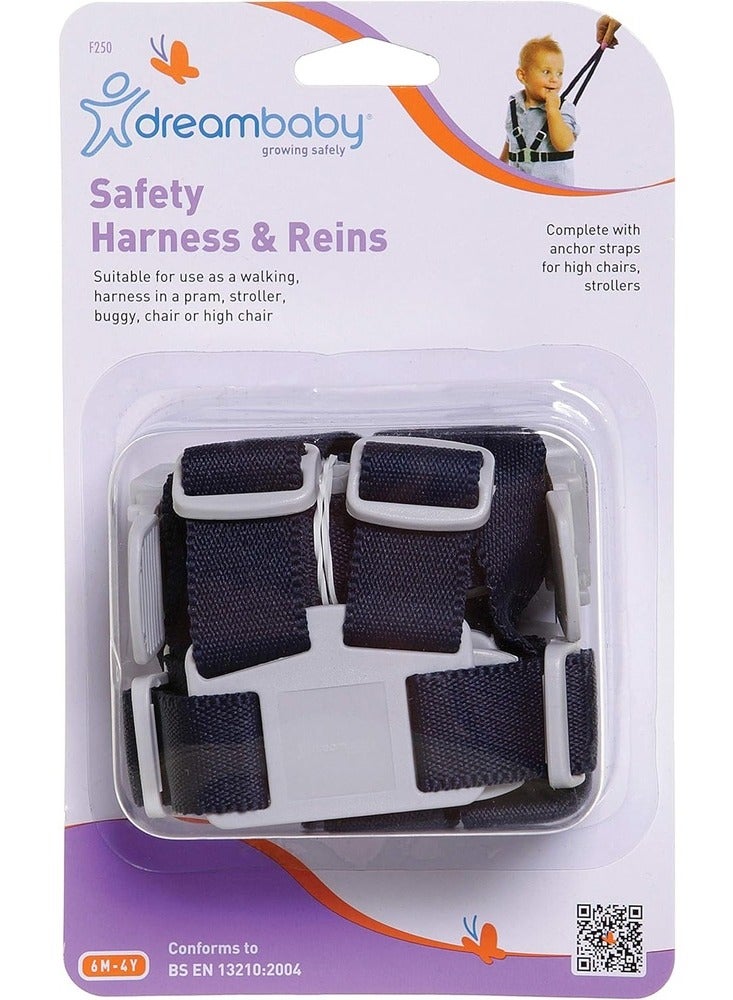 Dreambaby - Safety Harness & Reins Blue - G203 - Image 4