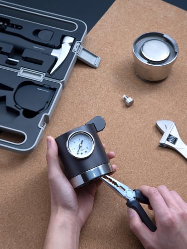 HOTO Cordless Brushless Drill Tool Set Variable Speed Hidden Buckle Unique LED Screen Intelligent Digital Display Exquisite Practical Highend Drill Kit for HomeDaily Use - Image 3