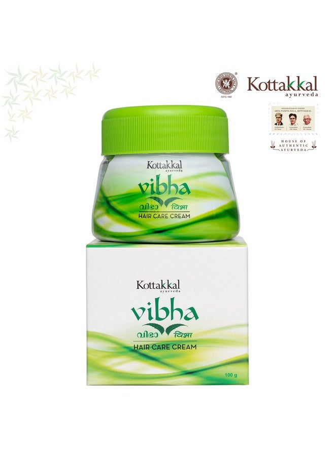 Kottakkal ayurveda Vibha Hair Care Cream 100Gm; For Shiny And Beautiful Hair Naturally 100% Natural Ingredients (Pack Of 1)  - Image 5