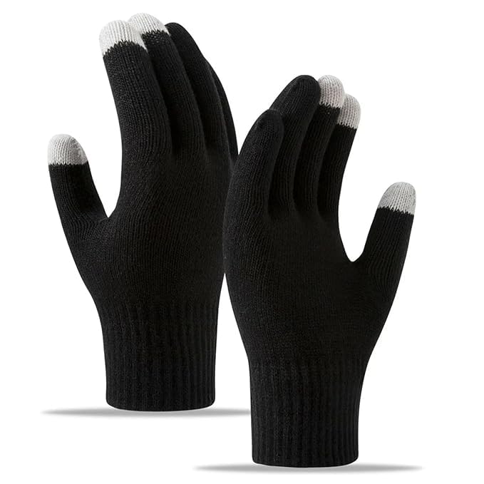 perpetual Touchscreen Bike Riding Glove for Winter, Unisex Gloves Protect from Colder Whether While Motorbike Riding (1 Pair) - Image 1