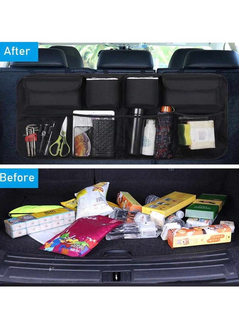 Gonice - Car Boot Organiser Car Storage Bag Car Boot Bag Waterproof Bags for Car with Strong Elastic Magic Wand Structure - Image 1