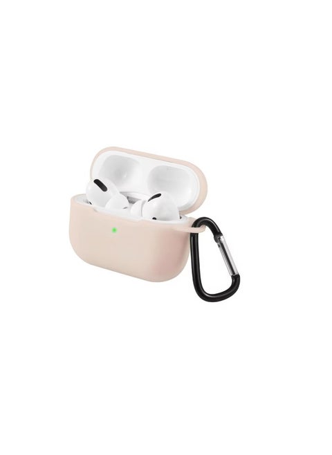 Airpods Pro 2nd Generation Case Cover, Soft Silicone Shock-Absorbing Protective Case with Keychain for New Apple Airpods Pro 2 Case 2022 [Front LED Visible]