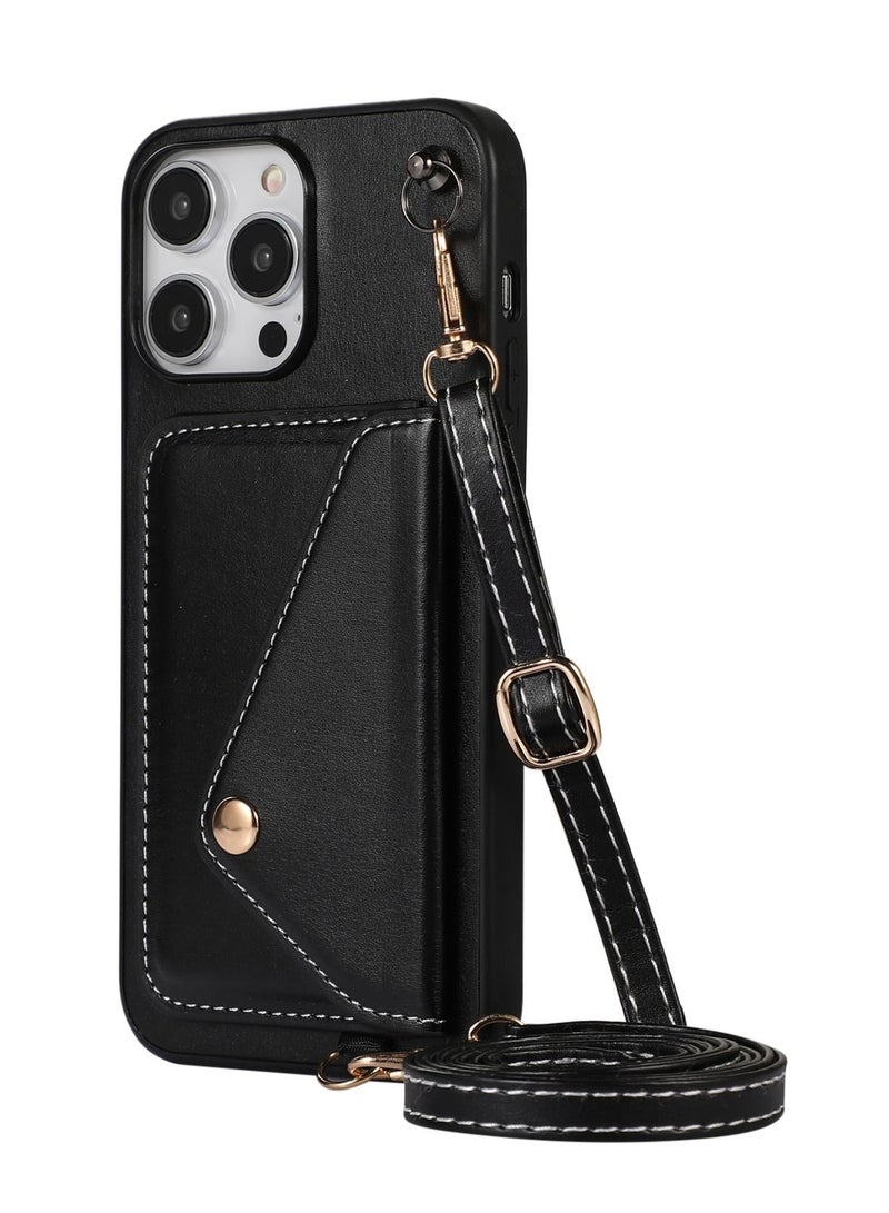 Suteni Back Cover Leather Protective Wallet Mobile Phone Case for iPhone - Image 2