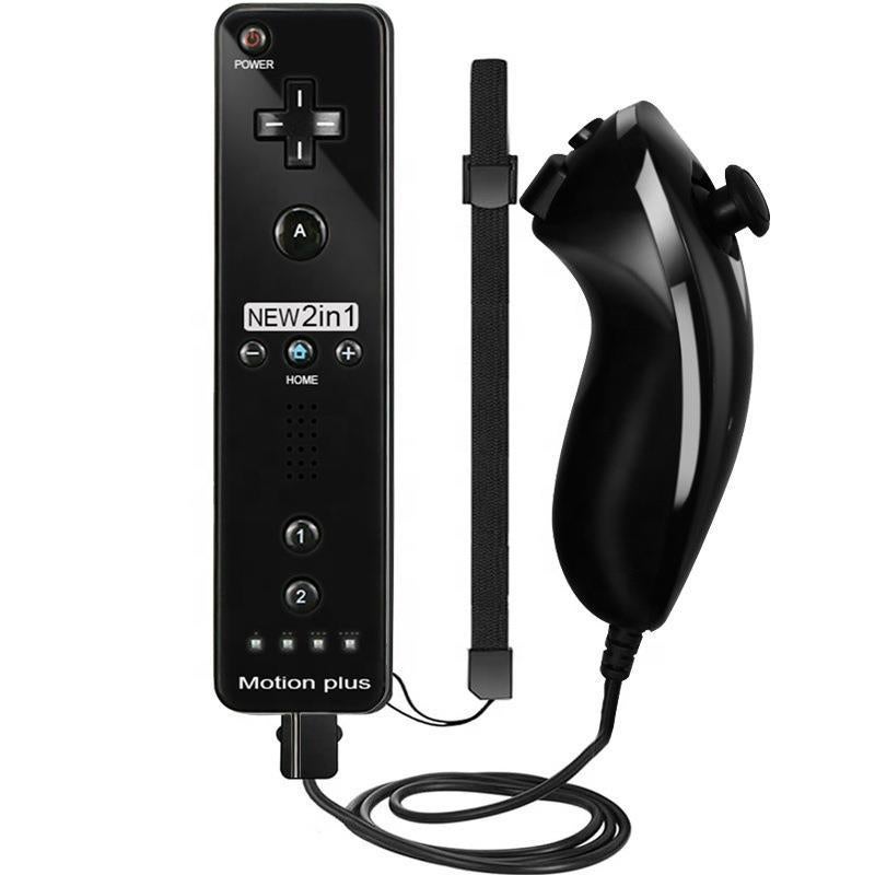Wii Gamepad Two-In-One Wii Left And Right Handle Wii Gamepad Built-In Accelerator - Image 3